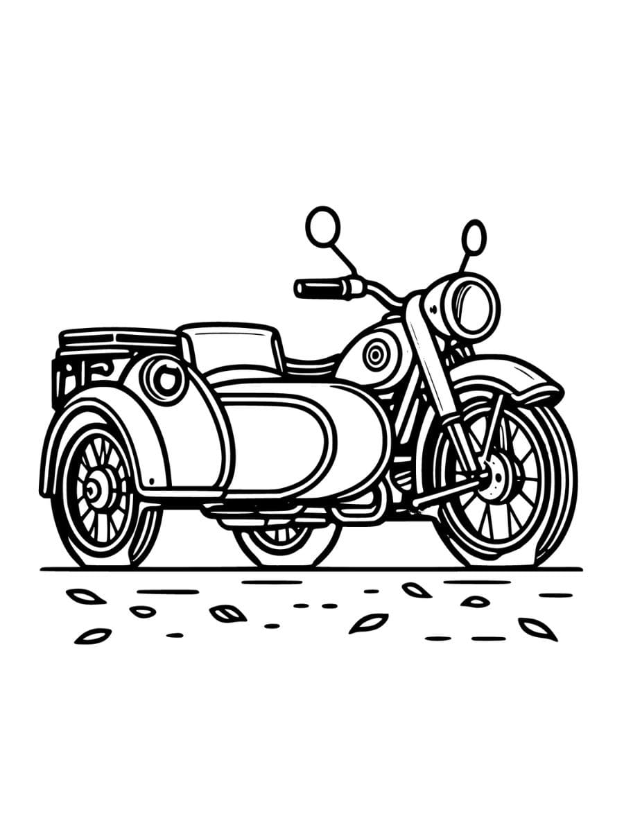 desenhos para colorir de carros e motos