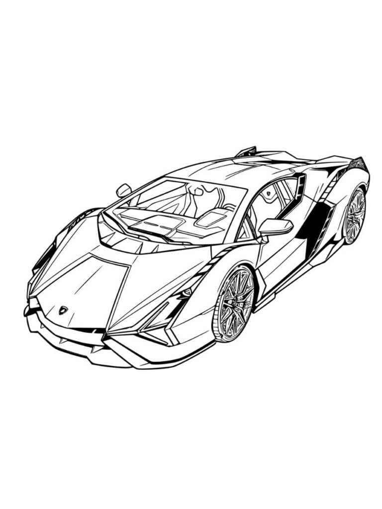 Lamborghini Para Colorir Gr Tis E Para Imprimir